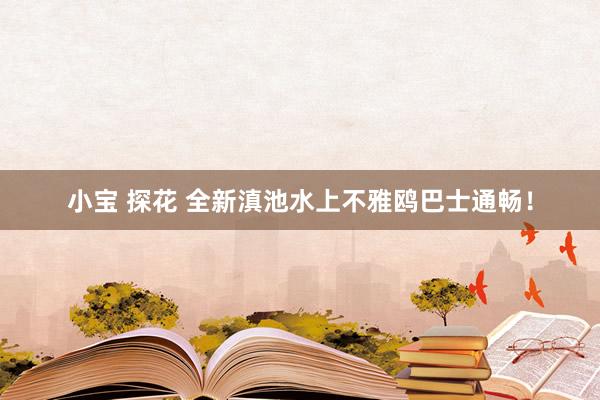 小宝 探花 全新滇池水上不雅鸥巴士通畅！